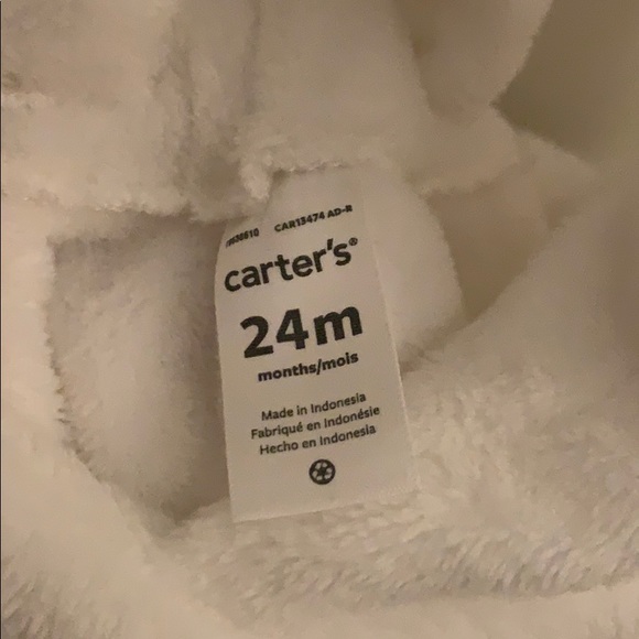 Fluffy pinafore apron Carter’s rabbit smock skirt - Picture 2 of 3